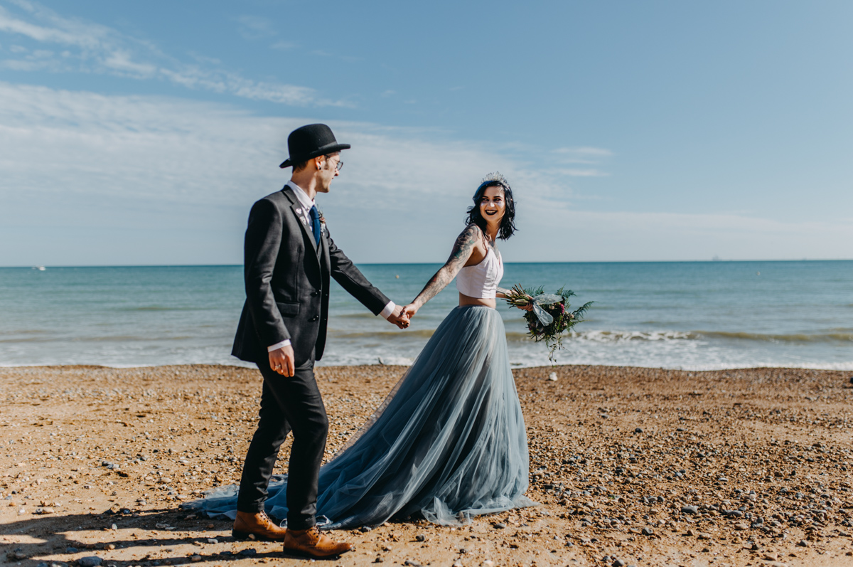 Georgia Jon Brighton Beach Wedding 24 Alternative Wedding